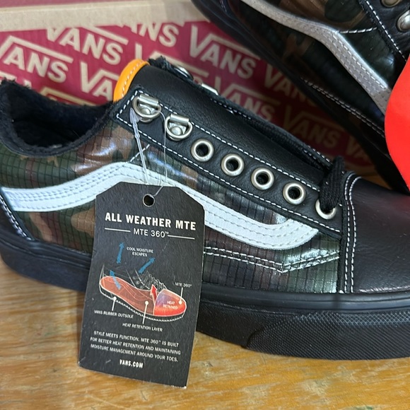 Vans Old skool Mte Black Camo all weather men’s size 7 or women’s size 8.5 main image 6